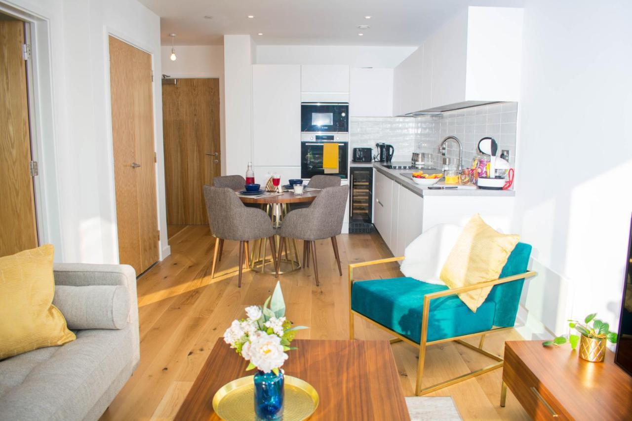 Exoticstay Apartments - Ultra Luxe Top Floor Suite - City Centre Apartment With Cube View - Smart 4K Tv With Ultrafast Wifi & Netflix برمنغهام المظهر الخارجي الصورة